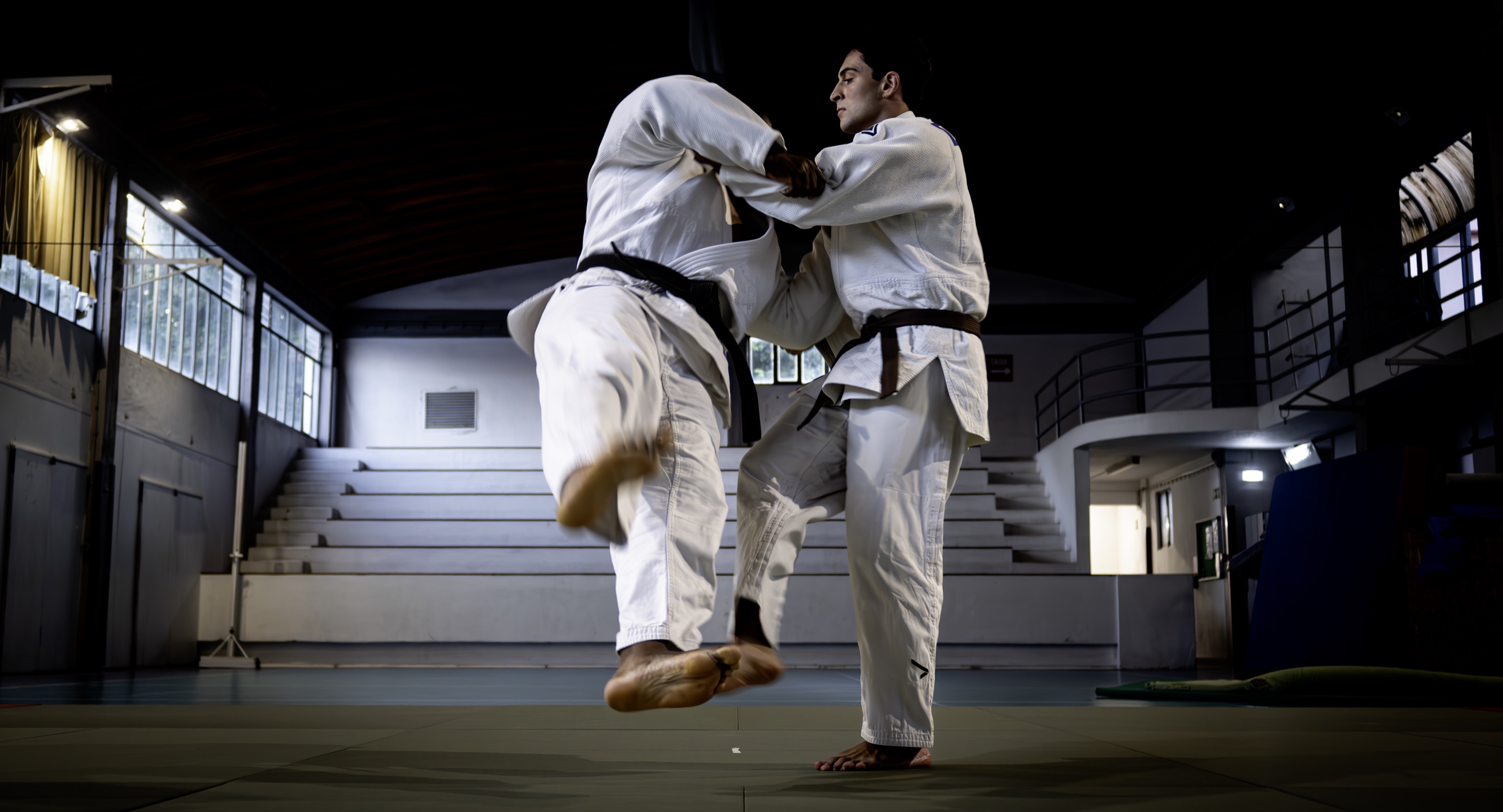 Treino no Clube de Judo 2009