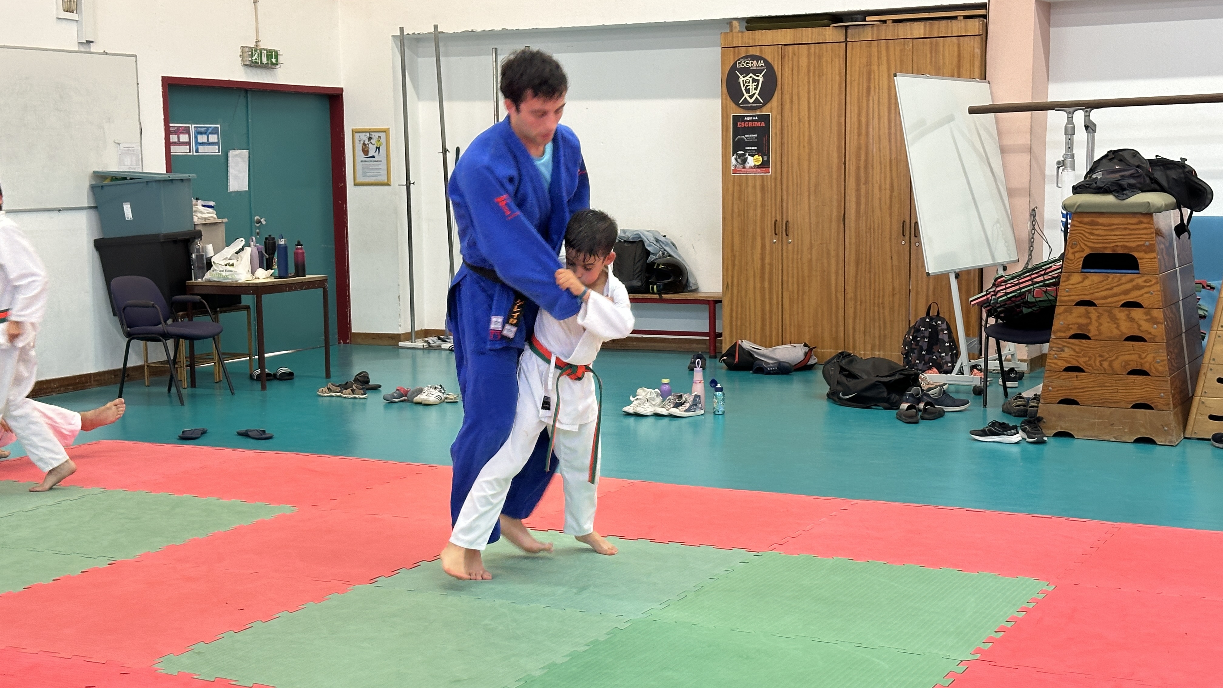 Aula de Judo para crianças e adultos em Benfica
