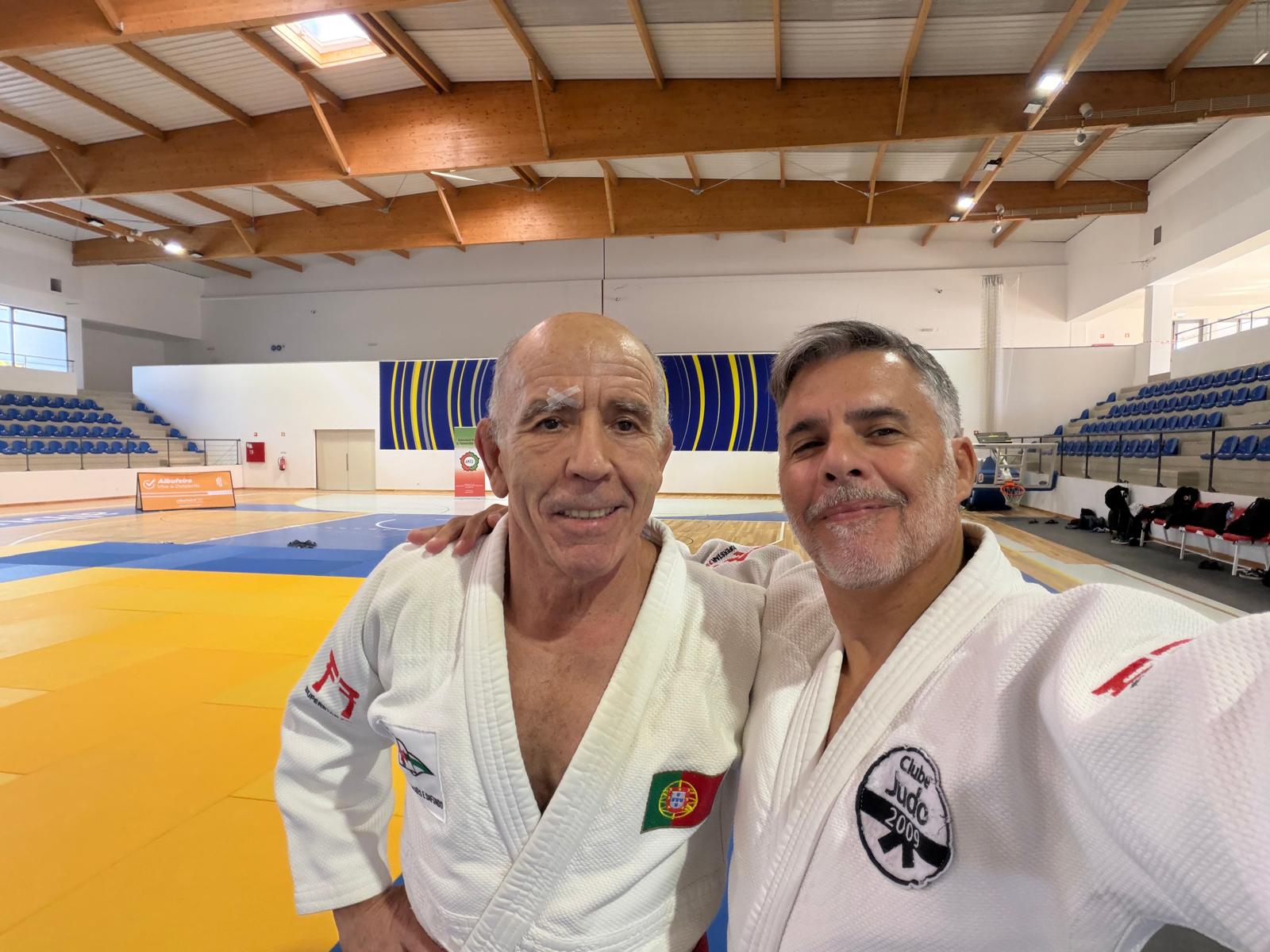 Paulo Dourado com outro participante no XXX Clinic da ANTJ